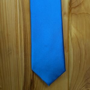 Van Heusen Blue Satin Tie Classic Accessory